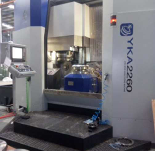 中大創遠YKA2260銑齒機